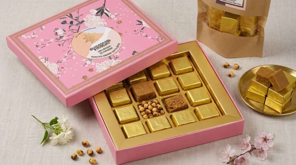 Festive sweet box